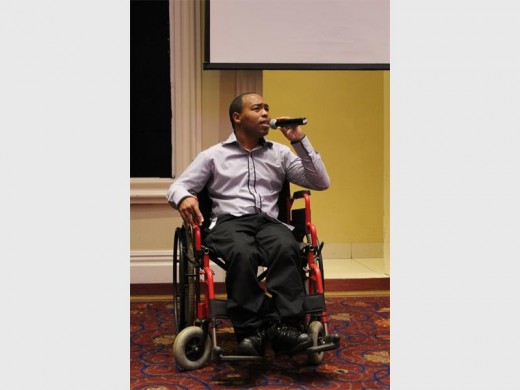 Steven Cambell provided the entertainment with his good choice of songs.