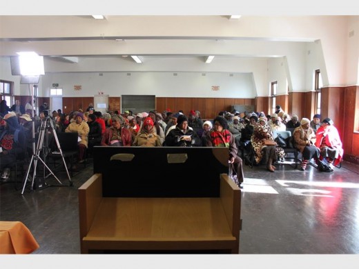 Town Hall was full with residents attending the public participation meeting.