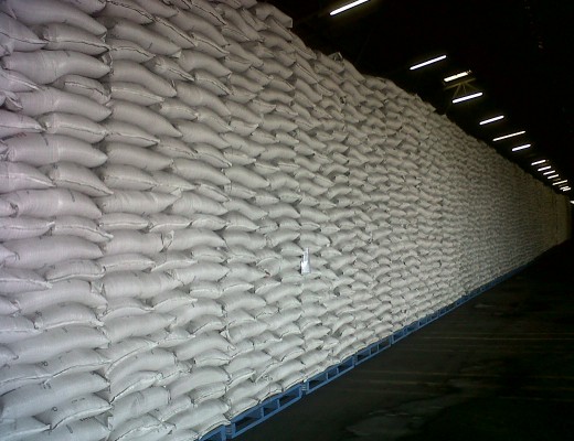 The Food For Peace warehouse in Durban from where the humanitarian goods was loaded.