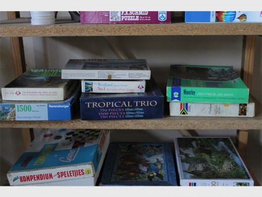 At the second-hand shop you can find puzzles like these.