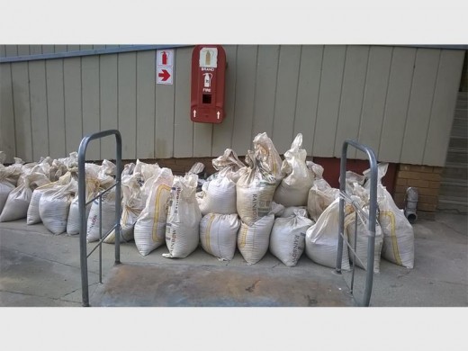 Gold soil stolen from a local mine in Krugersdorp.