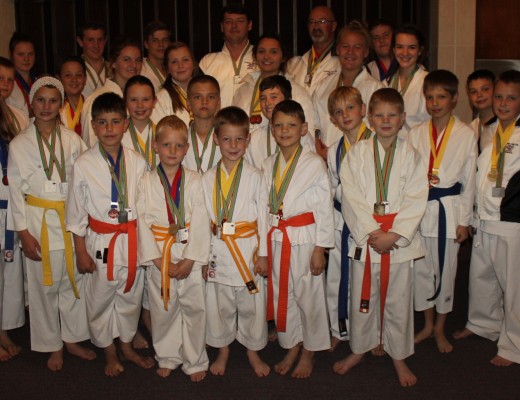The karatekas who were selected for the national team.