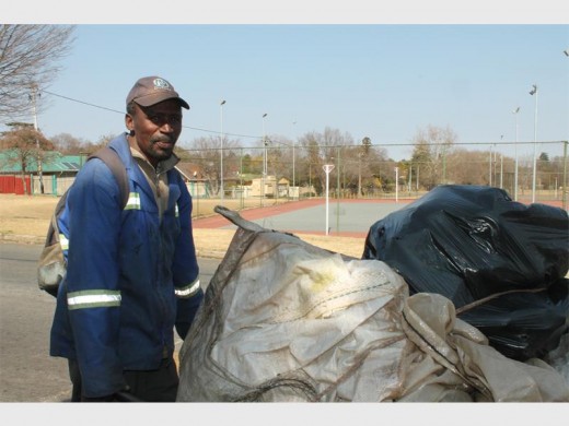 Meet Josef Mqweba starts collecting recyclable trash from as early as sunrise daily.
