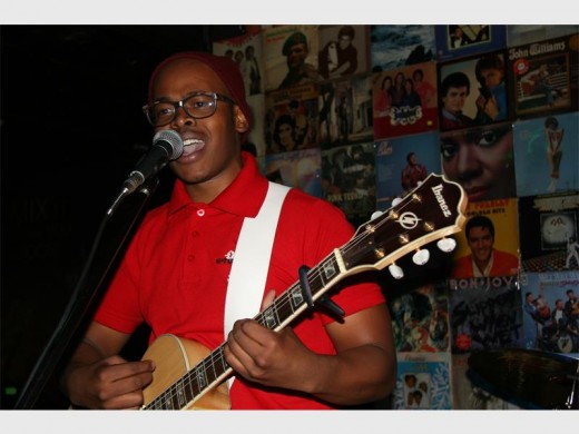 Kagiso resident Sanele Maseko, vocalist and guitarist for the rock band Neo Galaxy.