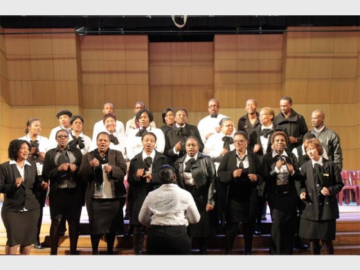 The Mogale City Choir in their official attire.