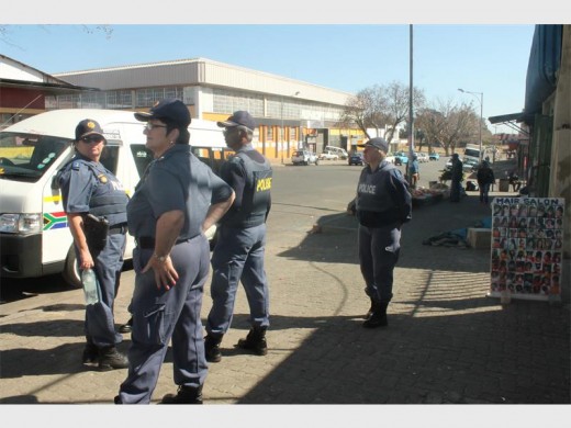 The Krugersdorp Cluster Police take over the streets of Krugersdorp in Operation Fiela.