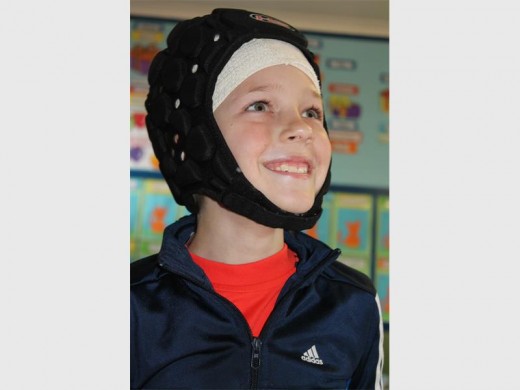 Caden Slabbert is happy to be alive and doing really well.