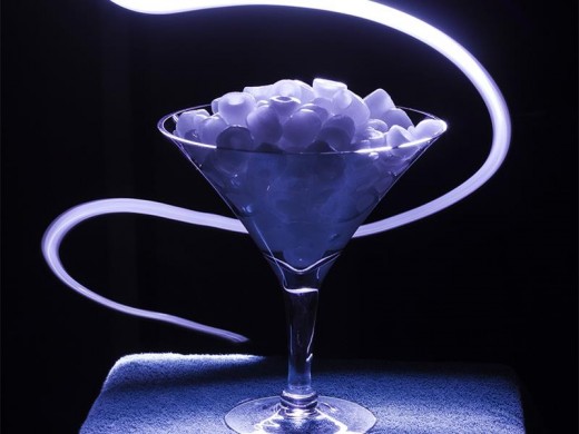 Glenys Dempers se 'Served with ice."