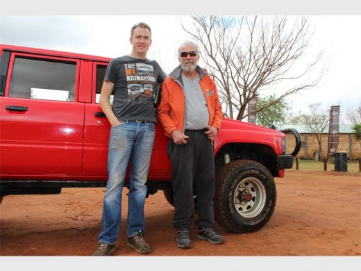 Freemasons Tyrann Burger and Chris Lee are avid extreme 4x4 drivers.