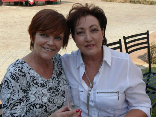 Group client, media and public relations officer from Guvon Hotels Brenda Dooge and Adrie van der Merwe.