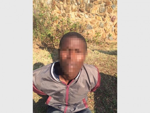 Suspect arrested for housebreaking.