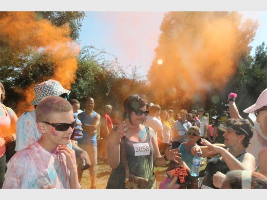 Let the colour was released at the colour run for charity.