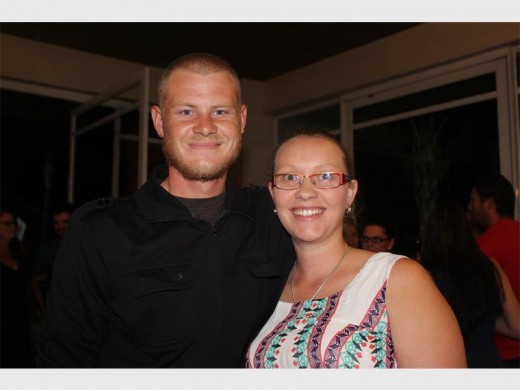 Heindrich en Christa Brits het Sondagskoolkinders saamgebring om die aand te geniet.