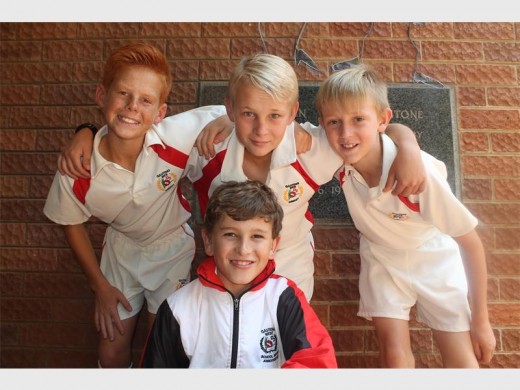 Cornè Nel, Reuben van der Merwe, Dihan Barnard en Jean-David Hensley is die krieketsterre wat vir die Gauteng Streek Krieketspan gekies.