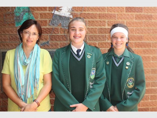Juffrou Retha Hattingh, Donè Senekal en Carisma Vermeulen.