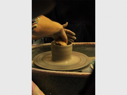 A pottery wheel might seem familiar because of the famous Ghost scene wth Demi Moore and Patrick Swayze.