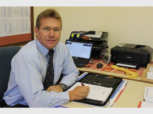 Eddie van Greuning is Silverfields Primary's new principal.