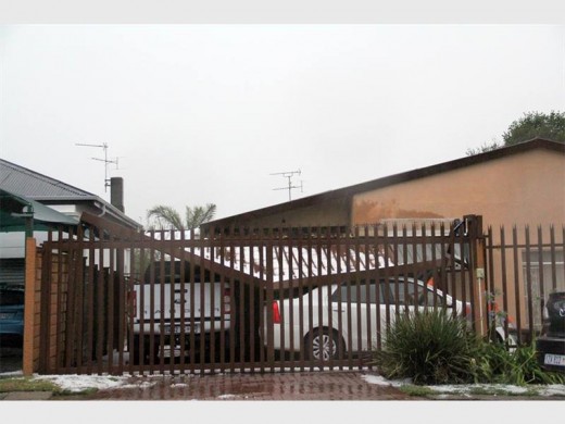 One of the caved car ports. Photo: Carla Shannon.