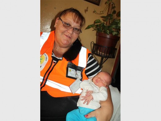 Jondry van Wyk was delivered by CPF Sector 5's very own Elizabeth Swanepoel.