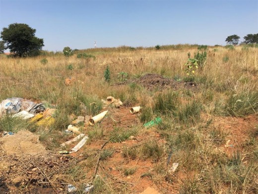 A R29 million housing site looks more like a million rand dumping site.