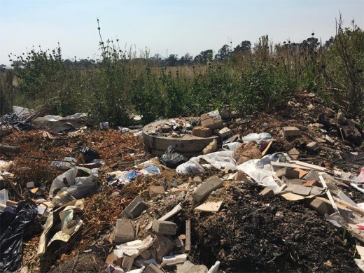A R29 million housing site looks more like a million rand dumping site.