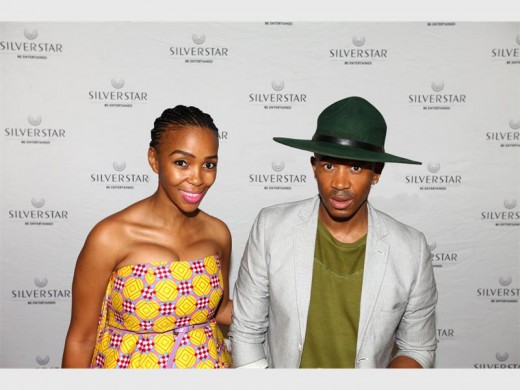 Nhlanhla Nciza and Theo Kgosinkwe from Mafikizolo at the launch of their newest collaboration with Tanzania's Diamond Platinumz. Photo:Submitted.