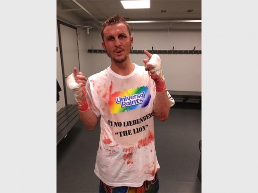Ryno Liebenberg's passion comes with blood, sweat and tears.