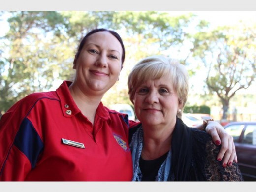 Michie and Elna Coetzee from the West Rand Association for the Physically Disabled.