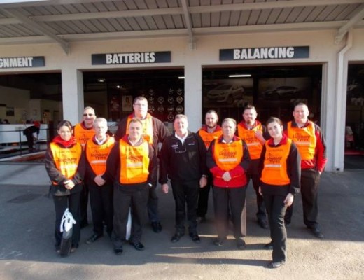 The tyre inspectors who inspected 1 480 tyres.