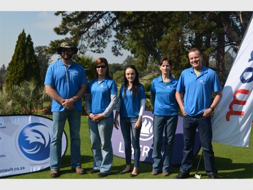The RBI Consult team: Rinus Brink, Denise de Bruin, Charlene Swart, Sonja van Wyk and Ernie van Biljon.