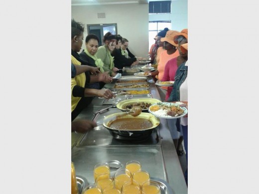 Policewomen served the women of the community during the special event. Photo supplied.