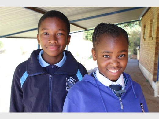 Headboy Simphiwe Jantjies and Headgirl Tshegofatso Ofemile were chosen by the prefects at the prefect camp.