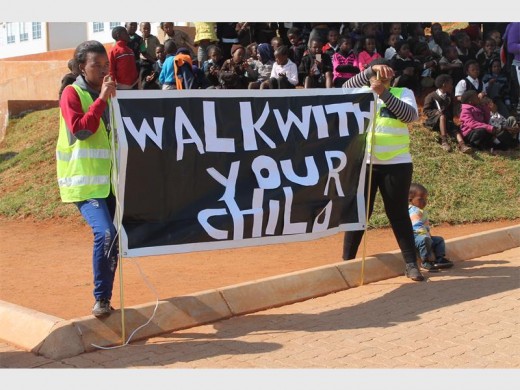 'Walk with your child' was the theme of this year's Child Protection Week hosted by Krugersdorp Police's FCS Unit, Krugersdorp Child Welfare and Project Hope.