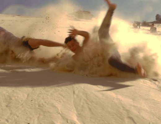 Some slide down, while others roll. Photo: Richard Henry Productions.