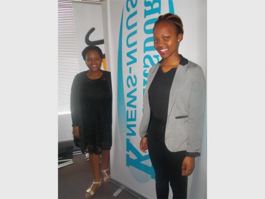 Lethlogonolo Mafatlha and Nomshado Skhosana – two creatives on a mission.