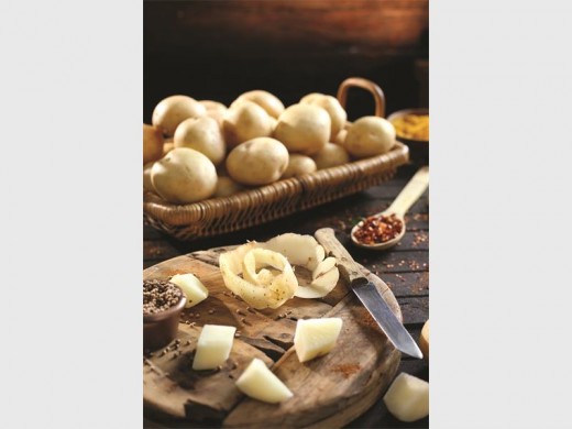 If stored right, potatoes can last up to two months.