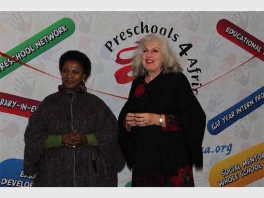 Lindiwe Tshabalala and Robyn Wienand at Play-With-A-Purpose's 25th birthday celebration.