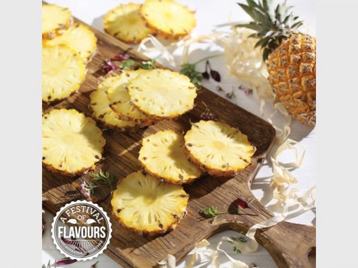 The perfect partner to any dish – pineapple.