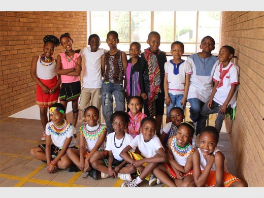 The children enjoyed showcasing their heritage.