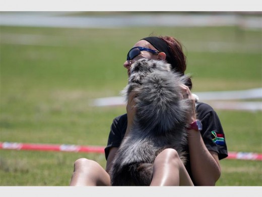 Alett Reed, a Basic Life Support paramedic and her dog Volt share a special relationship as her voiceless friend creates an unique teaching experience for her.  Photo: Supplied