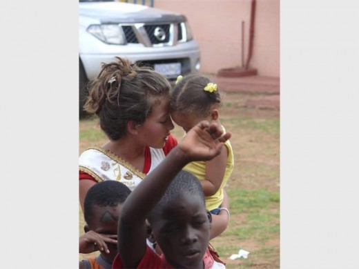 Bianca Rautenbach tells about a little girl who wanted to be by her side every day. Each morning she would run to her, jump on her hip and there she would sit – extremely happy – every day. Photo: Supplied.