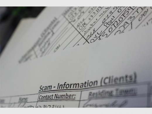 While some businesses have visitor information logs, Royal Motors has a scam information log as many people have fallen victim to the same OLX advertisement and vehicle deposit scam over the past four months.