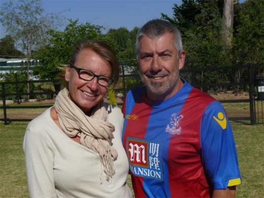 Heike and Kevin Fuell from the UK.