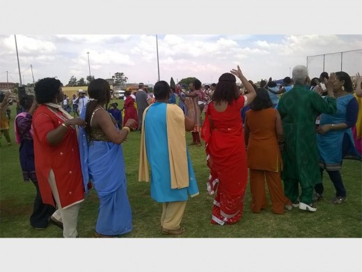 Other cultures were represented by groups wearing traditional Indian attire (among others) for the duration of the day. Photo: Supplied