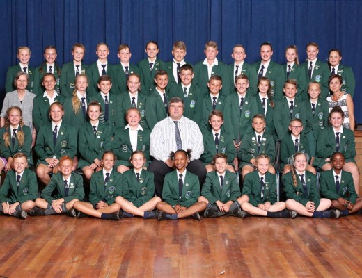 Laerskool Krugersdorp Noord se nuwe leiers vir 2017. Foto: Status Studio.