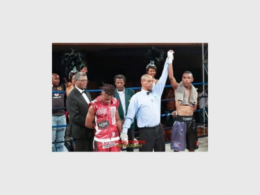Mpho Seforo after his win. Photo: Submitted.
