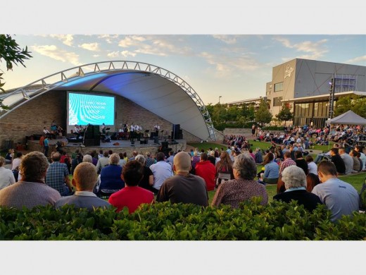 The Carols by Candlelight was a huge success as people from all walks of life joined in the festive singing. Photo: Supplied