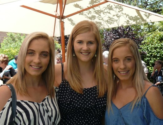 Yolandi van Wyk, Claries Nel and Michelle van Wyk attended the book launch.