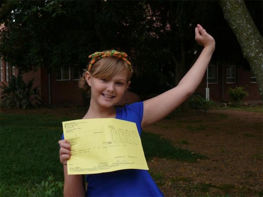 Jennifer Barnardt is reg vir Graad 4.