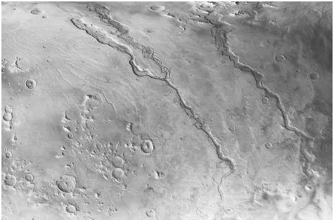 In this week, years ago Nasa discovered possible signs of water on the surface of Mars.  Photo:NASA.